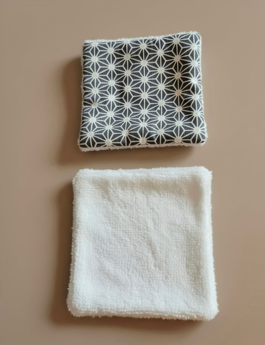 Panier Réversible de 10 Lingettes Lavables Zéro Déchets