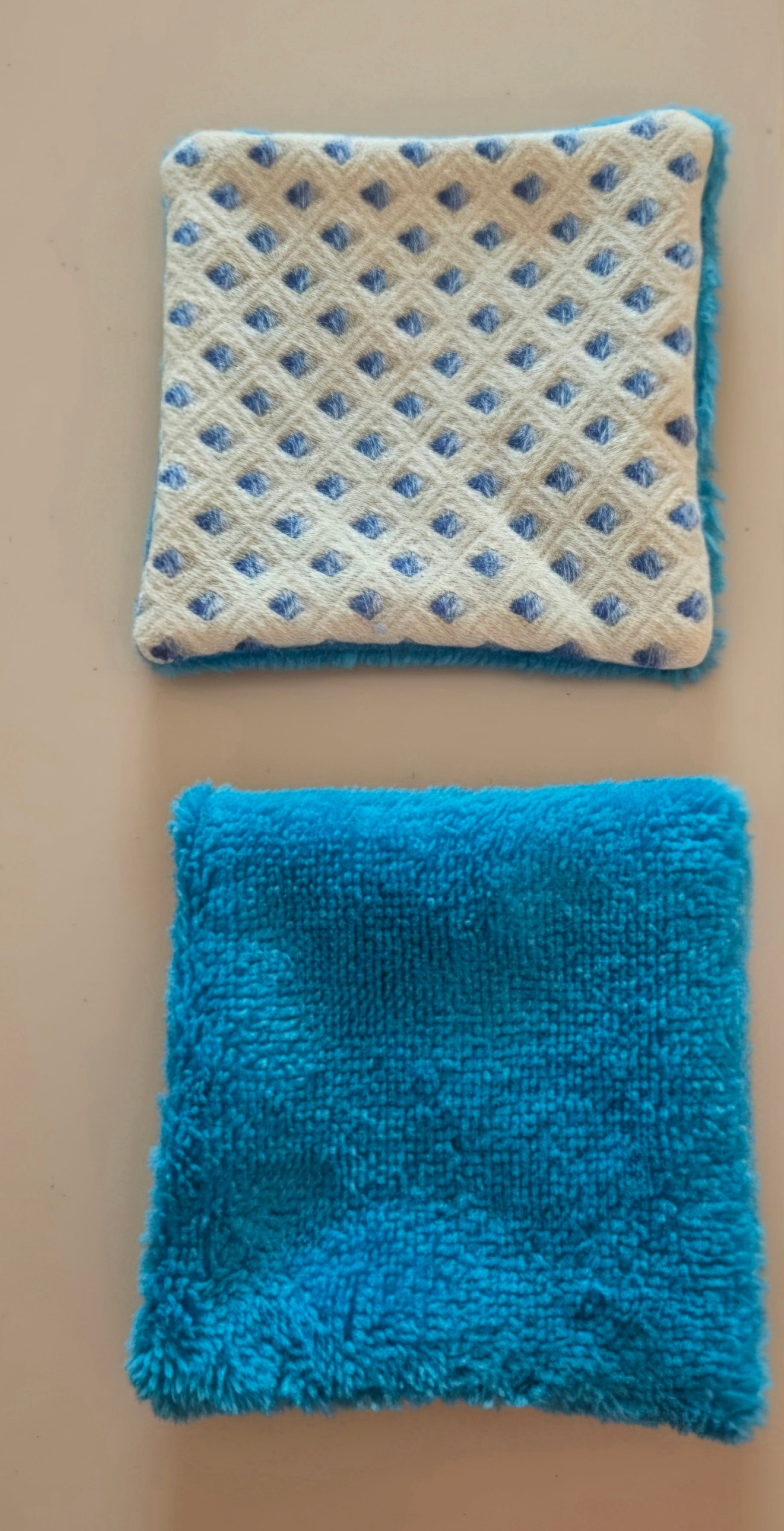 Panier Réversible de 10 Lingettes Lavables Zéro Déchets